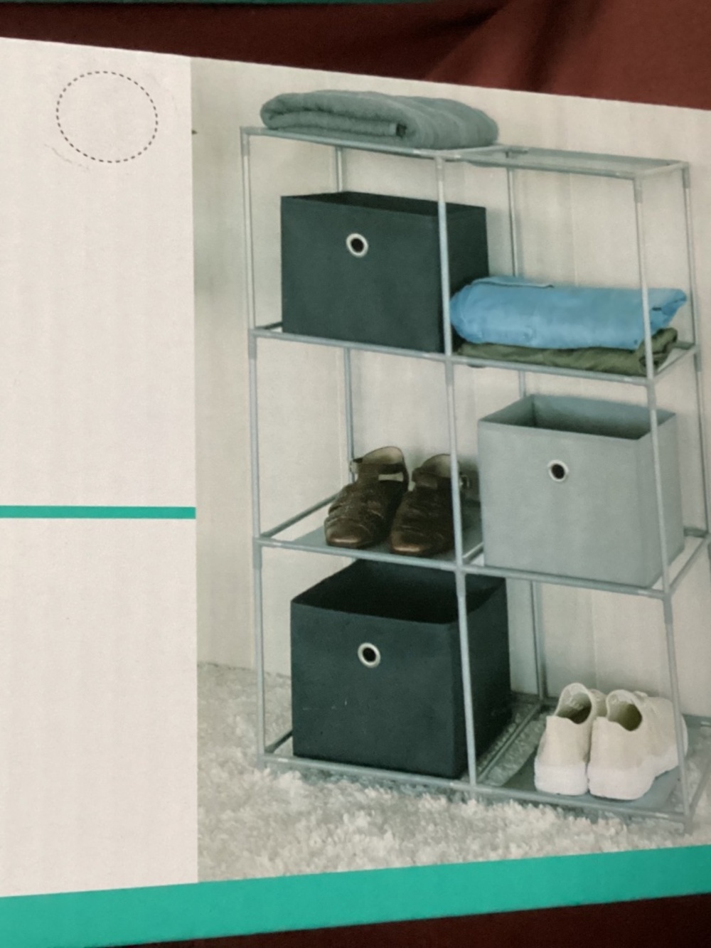 C.O.S. 6-Cube Storage Rack - Set of 2 New in box - Picture 7 of 8